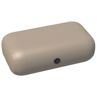 Надувное сиденье в лодку с перегородкой 98х44х33 см (Оливковое)