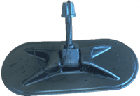 Уключина весла поворотная 204х103мм для лодки ПВХ