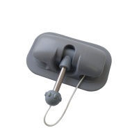 Уключина поворотная 155x95 мм (Серая) для лодки ПВХ