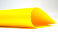 Ткань тентовая ПВХ 650гр/м2 Желтый рулон 65м