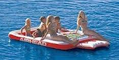 Надувной атракцион Airhead Inflatable Floating Sundeck купить по выгодной цене 19 200 руб.  в магазине bummart.ru