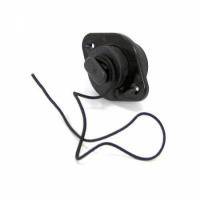 Клапан сливной Мнев и К (Черный)