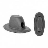 Рым леера продольный, сквозной Адмирал (Черный) для лодок