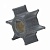 Крыльчатка помпы охлаждения двигателя Mercury/Tohatsu 500344 CEF | BuMMart.ru