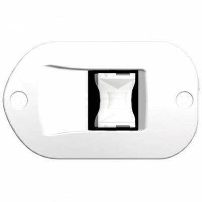 Огни бортовые врезные 92х32 мм, белый корпус | BuMMart.ru