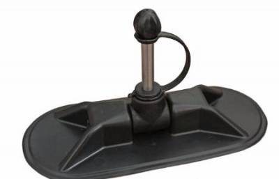 Уключина (овал) с ребрами