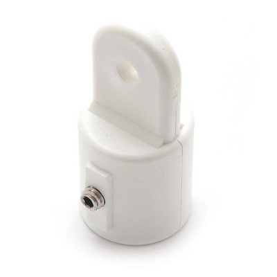 Наконечник рамы тента 7/8", пластмасса белая | BuMMart.ru
