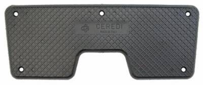 Накладка транцевая, пластик, 225x85 мм