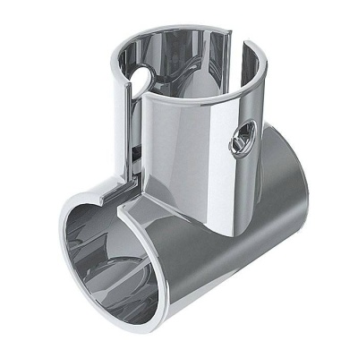 Тройник леера 25мм, 90 град, открытый купить по выгодной цене 0 руб.  в магазине bummart.ru