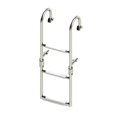 Трап складной с горизонтальным креплением 3 ступени ширина 250  — купить по цене 14 390 руб. | BuMMart.ru
