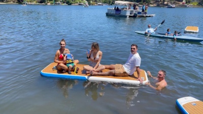 Надувной плот SupPlot 300х100см купить по выгодной цене 40 000 руб.  в магазине bummart.ru