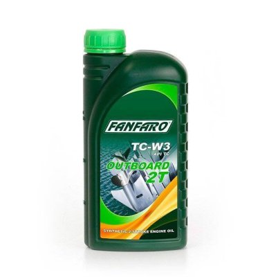 Масло моторное Fanfaro outboard 2T TC-W3 1 литр | BuMMart.ru
