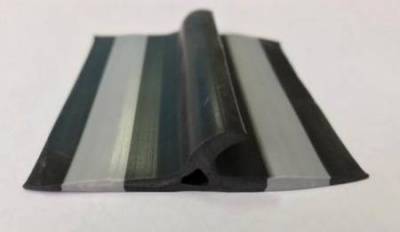 Привальный брус 60мм (Черно-Серый)