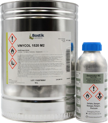 Bostik Vinycol 1520 M2 (10L) + Desmodur RC 800 купить по выгодной цене в магазине bummart.ru