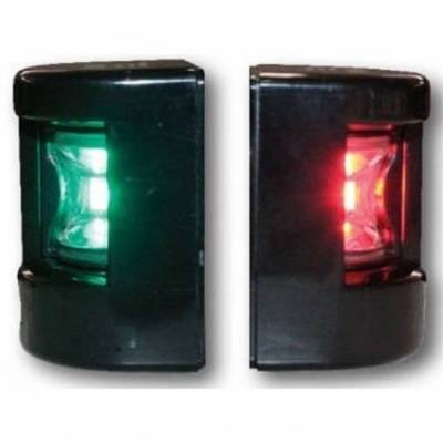 Огни бортовые светодиодные 38х60 мм, черный корпус | BuMMart.ru