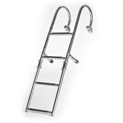 Трап складной кормовой 5 ступеней 250х1150 мм | BuMMart.ru