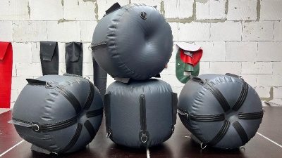 Надувные поплавки на колеса квадроцикла D50х50см