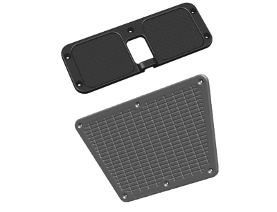 Комплект накладок на транец пвх лодки