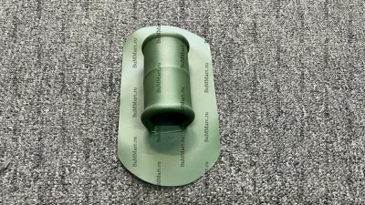 Подставка под удочку на подложке (Зеленый) для надувной лодки, зеленая диаметр отверстия под спиннинг 40-45мм высота стакана 100мм