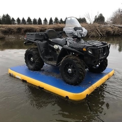 Надувной плот для квадроцикла 300х200х20см купить по выгодной цене 55 000 руб. RiverHunter в магазине bummart.ru