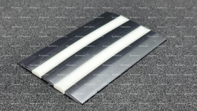 Брус привальный 45мм для лодок (Черно-Белый)