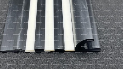 Привальный брус 90мм трех полосный (Черно-Белый) купить по выгодной цене 270 руб. Boatplastic в магазине bummart.ru