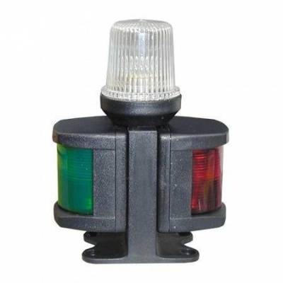 Огонь комбинированный трехцветный 125х85х170 мм, черный корпус | BuMMart.ru