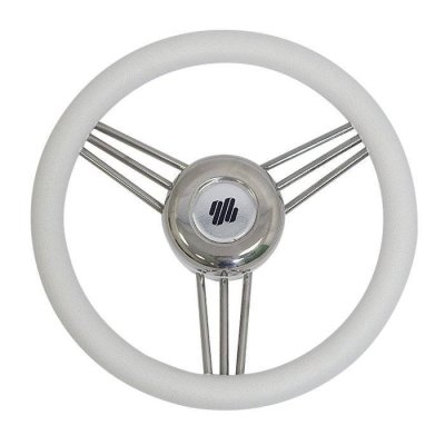 Колесо рулевое V.25W белое | BuMMart.ru