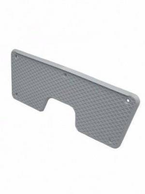 Накладка транцевая, пластик, 225x90 мм (Серая)
