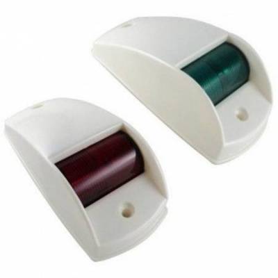 Огни бортовые 60х135 мм, белый корпус | BuMMart.ru