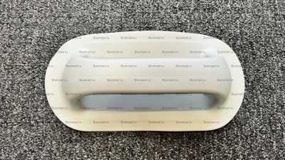 учка лодочная большая (Светло-Серая) Ручка транспортировочная для установки на баллонах надувных лодок среднего и большого размера. Размер основания 103х210 мм.