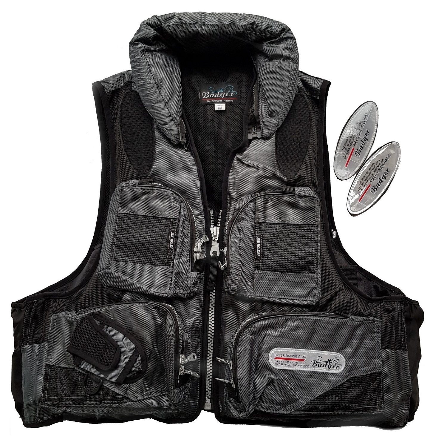 Жилет рыболовный (плавающий) Aqua Sport Grey купить по выгодной цене 5 470 руб. Aquaz в магазине bummart.ru