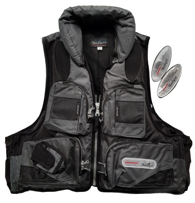 Жилет рыболовный (плавающий) Aqua Sport Grey купить по выгодной цене 5 470 руб. Aquaz в магазине bummart.ru