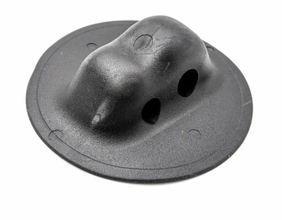 Рым леерный двойной (Черный) купить по выгодной цене 66 руб. Boatplastic в магазине bummart.ru