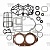 Комплект прокладок двигателя Yamaha 66T-W0001-01 KACAWA | BuMMart.ru