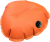 Пуфик надувной носовой (Оранжевый) | BuMMart.ru