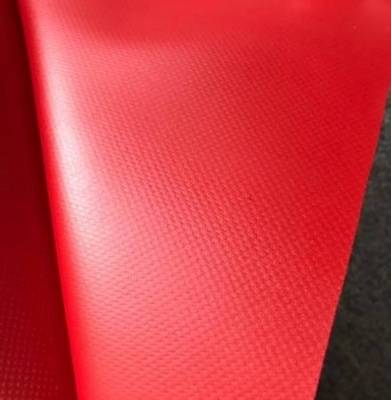Ткань ПВХ MEHLER PLASTEL® boat TE 62 (Красная)