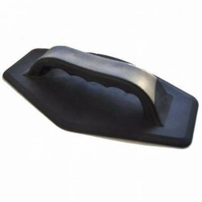 Ручка лодочная шестиугольная (черная)