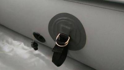 Силовой рым-полукольца двойные (с крепежным ремнем) купить по выгодной цене 285 руб. RiverHunter в магазине bummart.ru