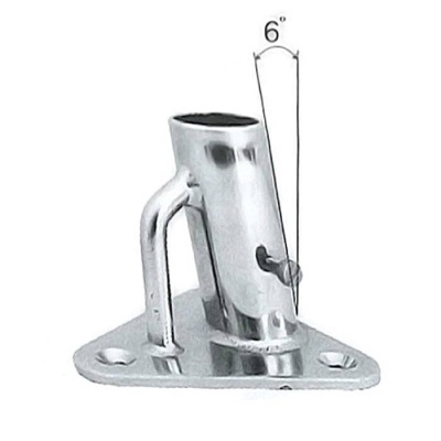 Основание флагштока 25 мм 84 град. | BuMMart.ru