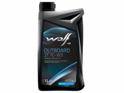 Масло моторное Wolf OUTBOARD 2T TC-W3 (1 л)