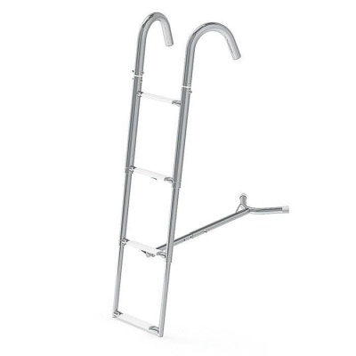 Трап телескопический носовой, белая ступень купить по выгодной цене 21 679 руб.  в магазине bummart.ru