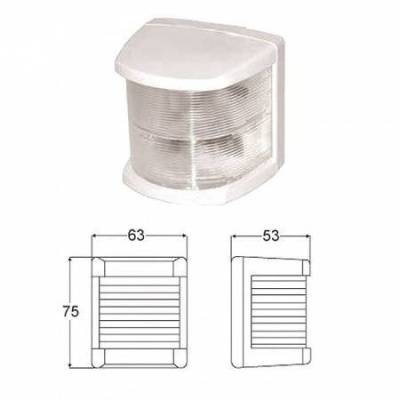 Огонь топовый 75х63х53 мм белый корпус Hella marine — купить по цене 5 210 руб. | BuMMart.ru
