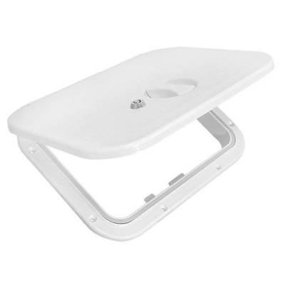 Крышка рундука 280х375 с замком белая пластмасса купить по выгодной цене 7 631 руб. Ceredi в магазине bummart.ru