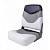 Сиденье мягкое складное Premium High Back Boat Seat, (Бело-Серое)  — купить по цене 14 641 руб. | BuMMart.ru