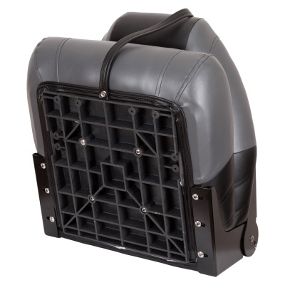 Поворотное кресло в лодку Fisherman (Графит-Серый-Черный) | BuMMart.ru