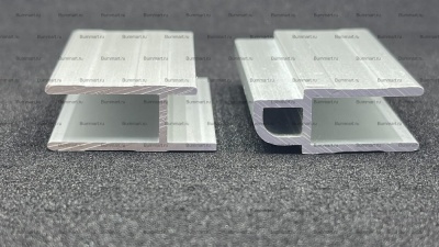 Профиль замка для пайола Папа 9 мм нарезка по 5см. Служит одним из элементов (