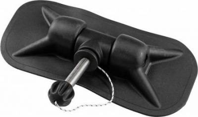 Уключина для лодки пвх крест (Черная) купить по выгодной цене 275 руб. Boatplastic в магазине bummart.ru