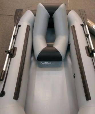 Надувное кресло S (Сер-Чер) купить по выгодной цене 4 410 руб. RiverHunter в магазине bummart.ru