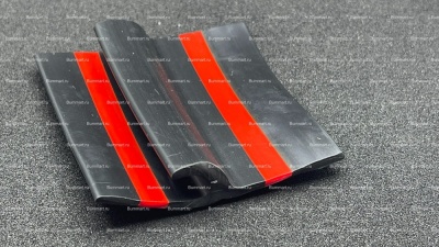 Привальный брус 70мм (Красно-Черный) купить по выгодной цене 185 руб. Boatplastic в магазине bummart.ru